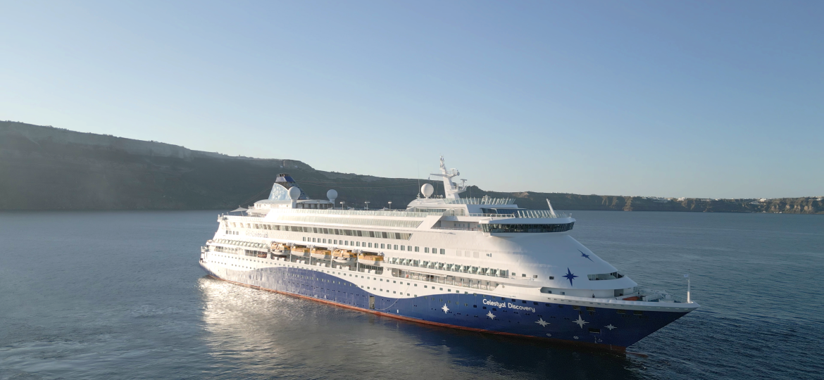 Το Celestyal Discovery γίνεται το πρώτο πλοίο στην Ελλάδα στο οποίο εφαρμόζεται μείγμα βιοκαυσίμου