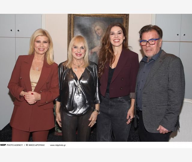 Καλλιτεχνικές συναντήσεις στο Charity Event του Χρήστου Τεντόμα, στηρίζοντας το “Σπίτι Του Ηθοποιού”!