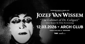 FB Event - JVW - 12 March - ARCH Ο Jozef van Wissem, στενός συνεργάτης του Τζιμ Τζάρμους, παρουσιάζει ζωντανά στην Αθήνα το πρωτότυπο soundtrack για την κλασική ταινία ‘The Cabinet of Dr. Caligari’ Ι Live Score + Film Screening Ι Πέμπτη 12 Μαρτίου 2026, Arch Club