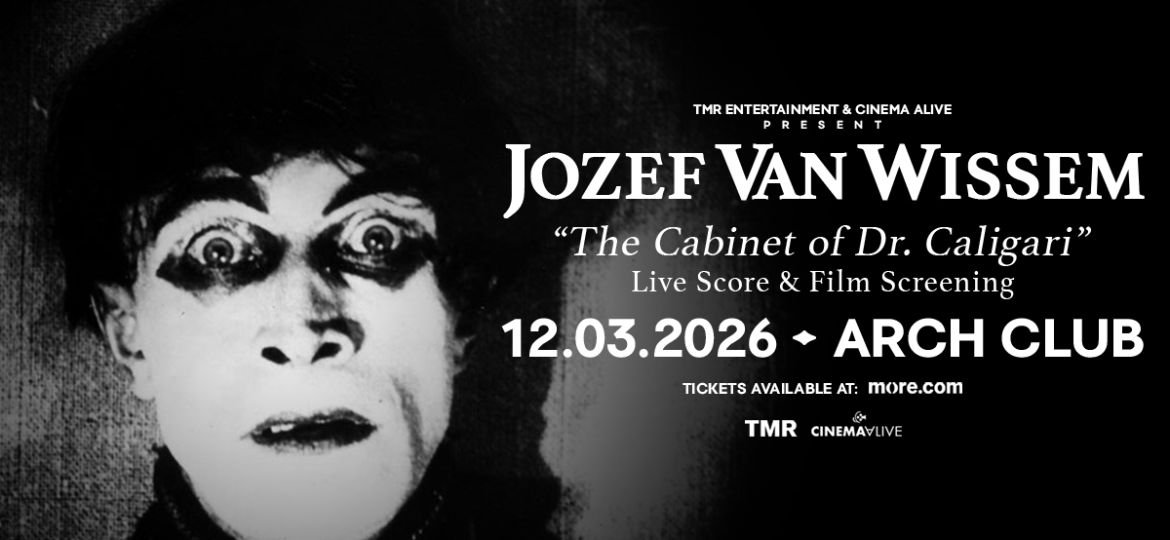 Ο Jozef van Wissem, στενός συνεργάτης του Τζιμ Τζάρμους, παρουσιάζει ζωντανά στην Αθήνα το πρωτότυπο soundtrack για την κλασική ταινία ‘The Cabinet of Dr. Caligari’ Ι Live Score + Film Screening Ι Πέμπτη 12 Μαρτίου 2026, Arch Club